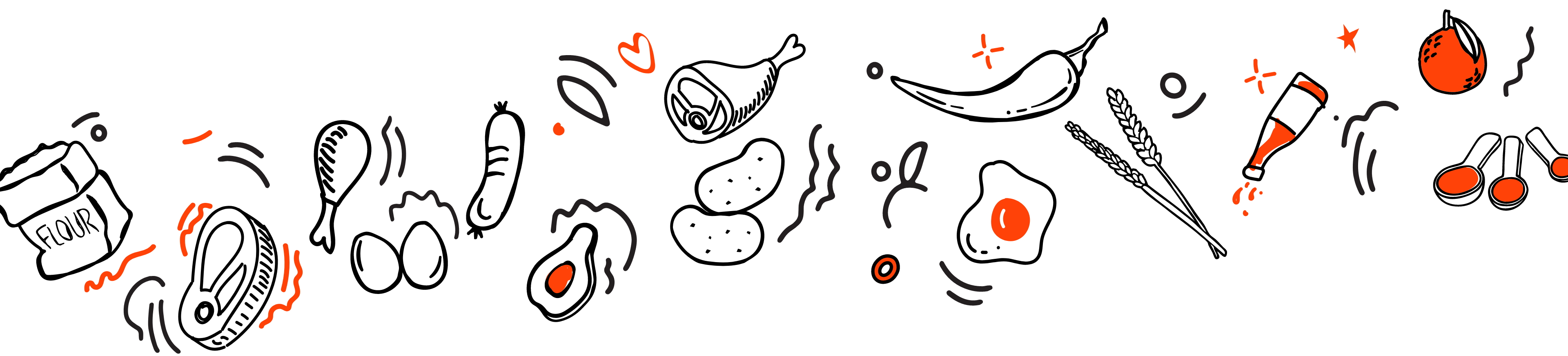 World of Flavors Drawings