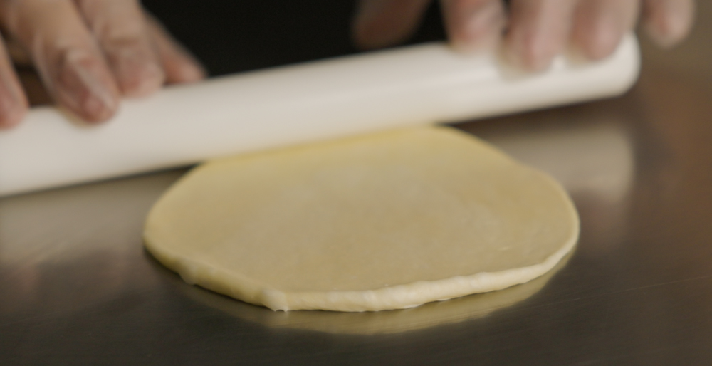 Brioche dough made from scratch at California Bun.