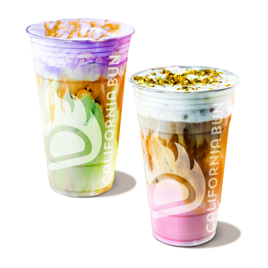 Handcrafted matcha latte made by baristas at California Bun