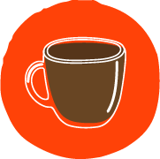 Freshly brewed drip coffee sourced from local Moorpark roaster