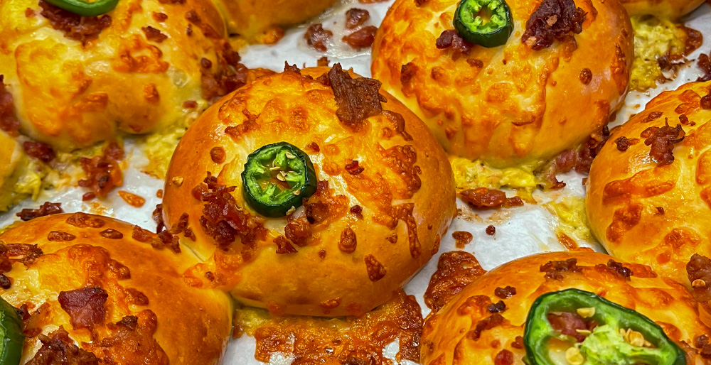 Hand-stuffed brioche buns being made fresh at a Moorpark restaurant
