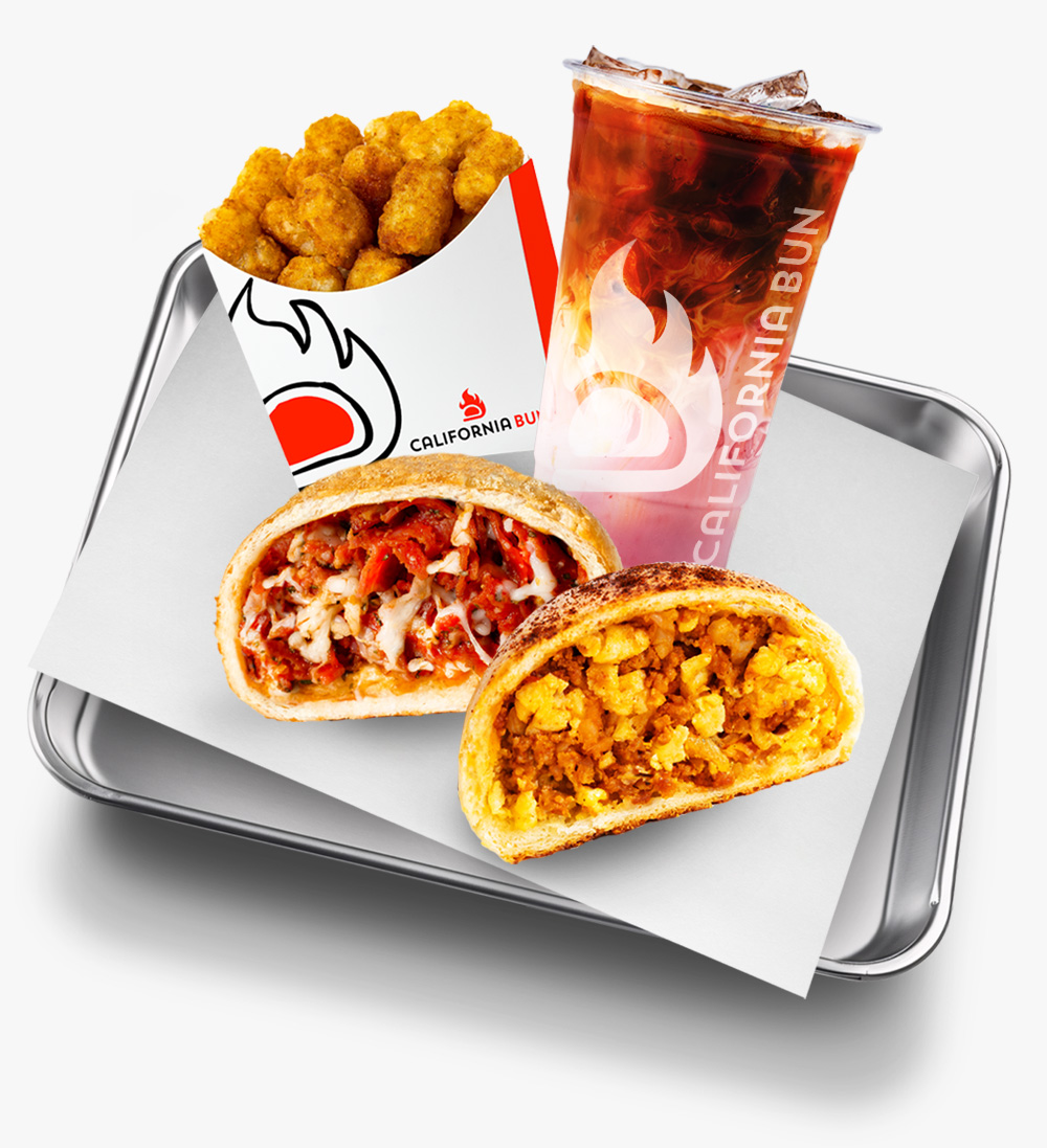 Fresh breakfast and lunch dishes at California Bun Moorpark restaurant