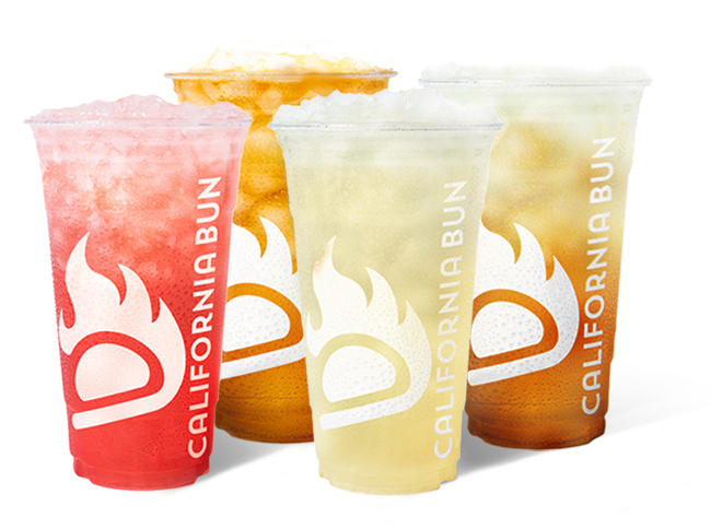 Fresh squeezed lemonade and orange juice at restaurant in Moorpark